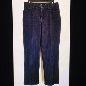 💋L.L. Bean Curvy Fit Straight Leg Favorite Jeans